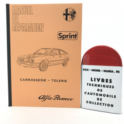 MANUEL DE REPARATION CARROSSERIE ALFA ROMEO SPRINT