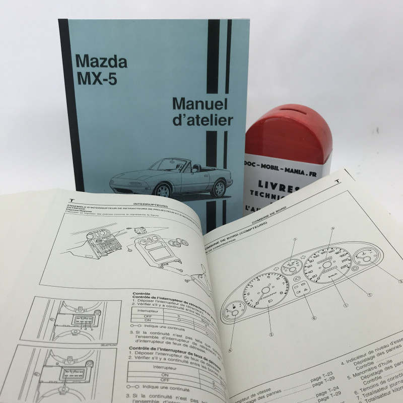 Mazda mx-5 NA & NB réparation Instructions pour prends Fait Réparation-Livre/Manuel 