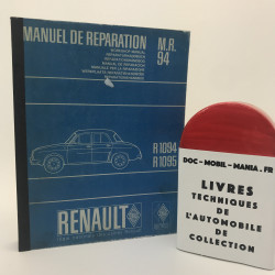 MANUEL D ATELIER RENAULT DAUPHINE MR 94