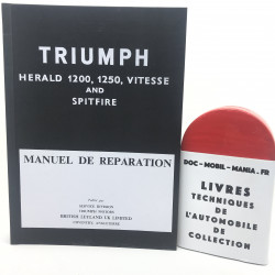 MANUEL DE REPARATION TRIUMPH HERALD & VITESSE