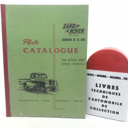 CATALOGUE DES PIECES LAND ROVER SERIE II & IIA