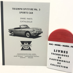 CATALOGUE DE PIECES TRIUMPH SPITFIRE MK3