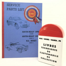 CATALOGUE DE PIECES MG MIDGET