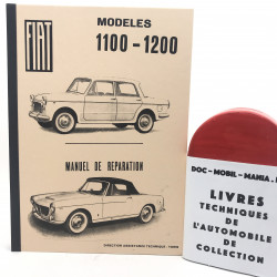 MANUEL DE REPARATION FIAT 1100 & 1200 cabriolet