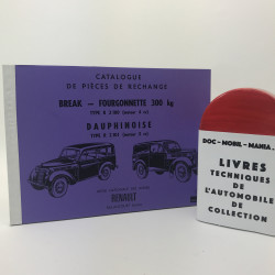 CATALOGUE DE PIECES RENAULT DAUPHINOISE