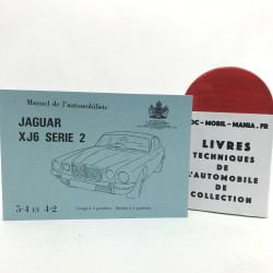 LIVRET D ENTRETIEN JAGUAR XJ6 Série 2