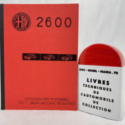 ALFA ROMEO 2600 CATALOGUE DES PIECES