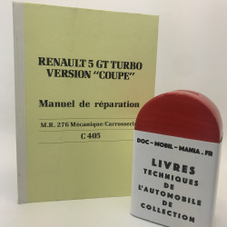 MANUEL DE REPARATION RENAULT SUPER 5 GT TURBO COUPE