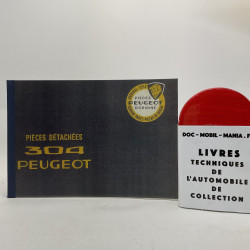 PEUGEOT 304 : CATALOGUE DES PIECES