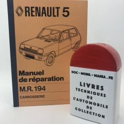 MANUEL DE REPARATION CARROSSERIE RENAULT 5