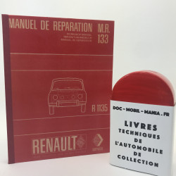 MANUEL DE REPARATION RENAULT 8 GORDINI R 1135