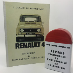 MANUEL ENTRETIEN RENAULT 4