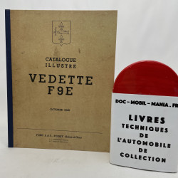 FORD VEDETTE : CATALOGUE DE PIECES