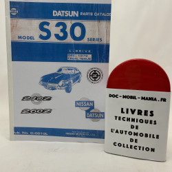 DATSUN Z : CATALOGUE DE PIECES