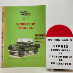 LAND ROVER Serie I : Workshop Manual