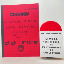 CITROEN ROSALIE : Catalogue de pieces carrosserie