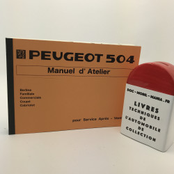 MANUEL D ATELIER PEUGEOT 504