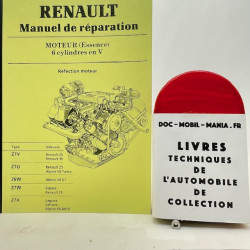 Moteur V6 RENAULT Type Z : Réfection