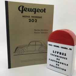 CATALOGUE DE PIECES DETACHEES PEUGEOT 202