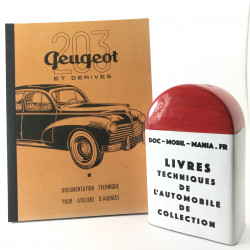 MANUEL D ATELIER PEUGEOT 203