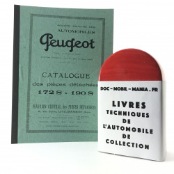 CATALOGUE DE PIECES DETACHEES PEUGEOT 172 S, 190 S