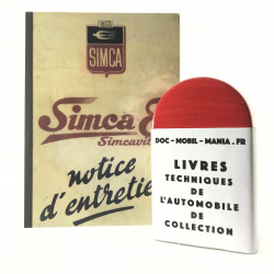 NOTICE D ENTRETIEN SIMCA 8