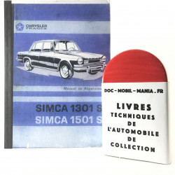 MANUEL DE REPARATION SIMCA 1301 S et  1501S