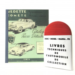 CATALOGUE DE PIECES FORD VEDETTE -COMETE