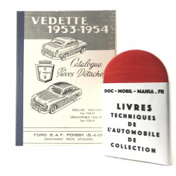 CATALOGUE DES PIECES DETACHEES FORD VEDETTE