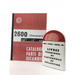 CATALOGUE DES PIECES DETACHEES ALFA ROMEO 2600