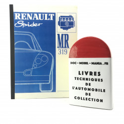 MANUEL DE REPARATION RENAULT SPIDER