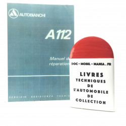 MANUEL DE REPARATION AUTOBIANCHI A112