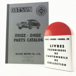 CATALOGUE DE PIECES DETACHEES DATSUN 240Z, 260Z