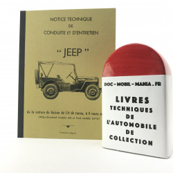 MANUEL TECHNIQUE JEEP HOTCHKISS