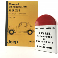 MANUEL DE REPARATION JEEP CJ7