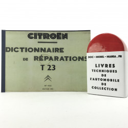 DICTIONNAIRE DE REPARATION CITROEN U23