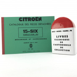 CATALOGUE DE PIECES CITROEN TRACTION 15 SIX