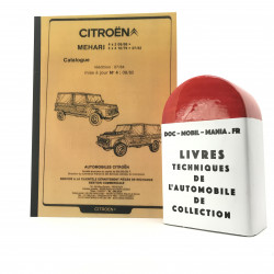 CATALOGUE SIMPLIFIE CITROEN MEHARI