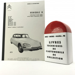 MANUEL D'ATELIER CITROEN ID et DS