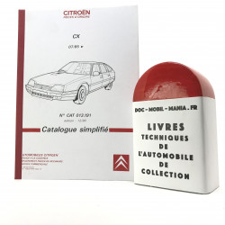 CATALOGUE SIMPLIFIE CITROEN CX