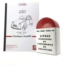 CATALOGUE SIMPLIFIE CITROEN 2 CV