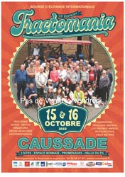 Le 15 et 16 octobre 2022 : Tractomania à Caussade (82)